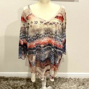 Avenue 3/4 Sleeve Blouse, 22/24.